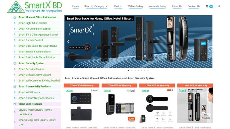 SmartX BD - Smart Home Solutions in Bangladesh